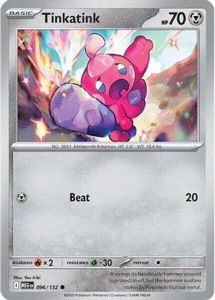 Tinkatink 096 - Common - Reverse Holofoil