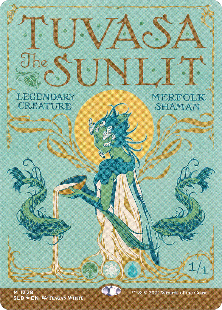 Tuvasa the Sunlit (SLD-1328) - Secret Lair Drop Series Foil