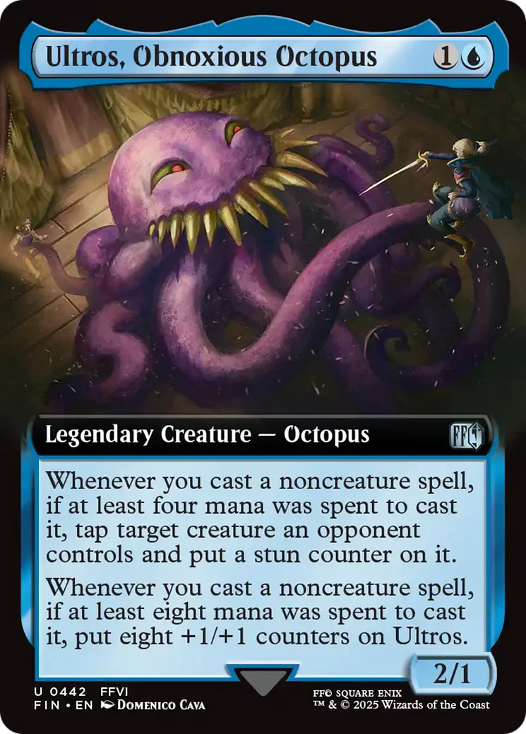 Ultros, Obnoxious Octopus (Extended Art) (FIN-442) - FINAL FANTASY