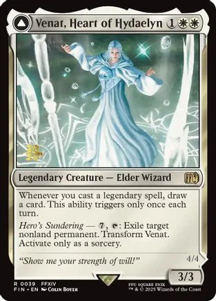 Venat, Heart of Hydaelyn (PRE-039) - Prerelease Cards Foil