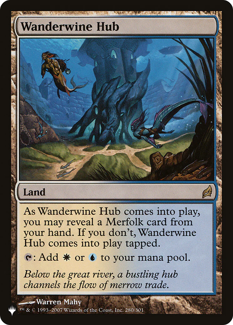 Wanderwine Hub (LRW) (LIST-280) - The List Reprints