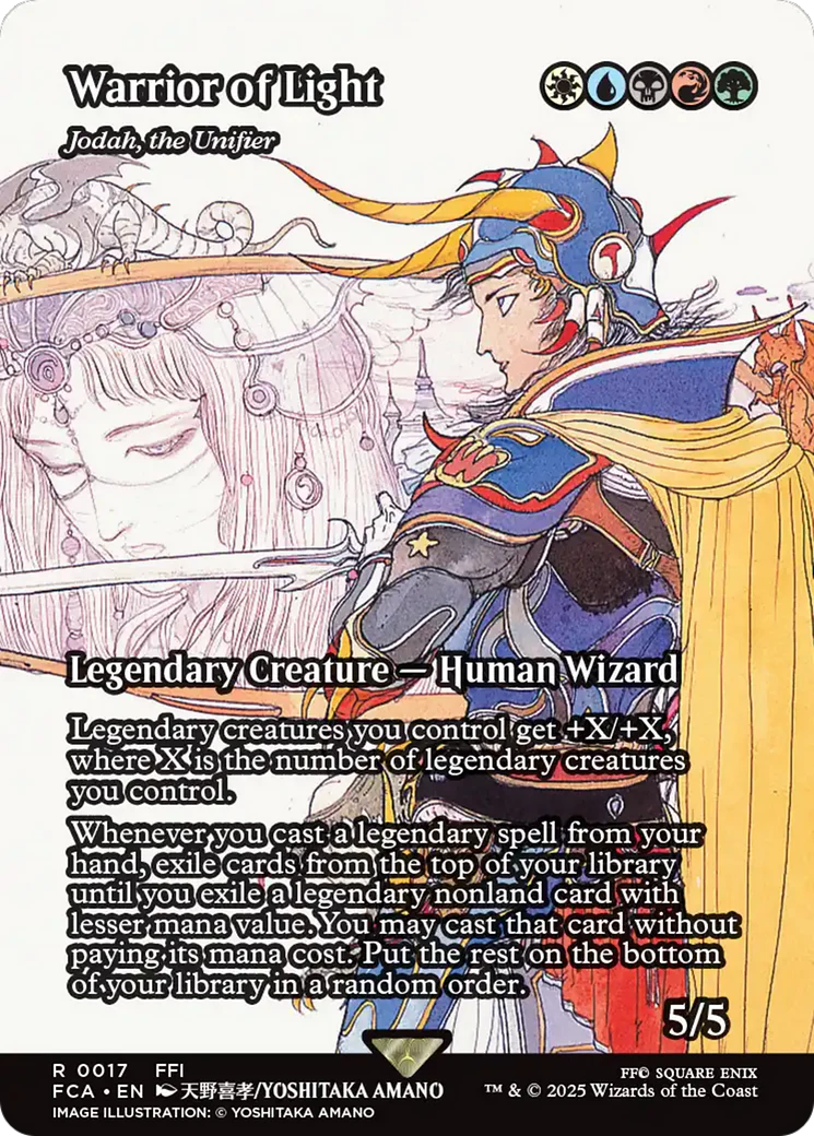 Warrior of Light - Jodah, the Unifier (Showcase) (FCA-017) - FINAL FANTASY: Through the Ages