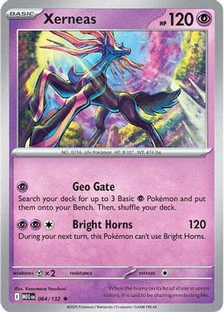 Xerneas 064 - Rare - Holofoil