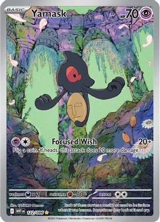 Yamask 122/086 - Illustration Rare - Holofoil
